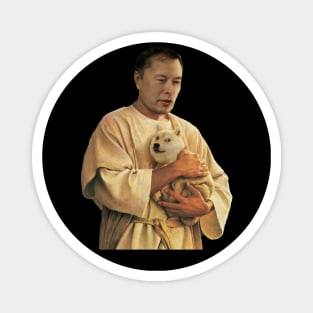 Elon Doge Magnet